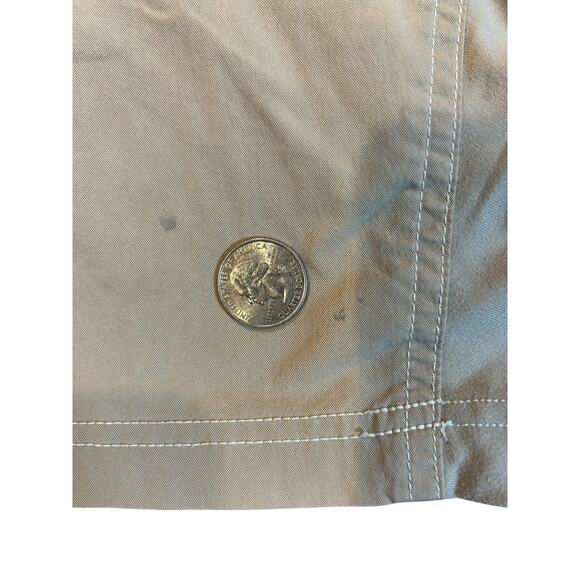 KUHL Fossil Tan Shorts Radikl Nylon Stretch Hiking Cargo Vented Men's Size 38 - Picture 6 of 11
